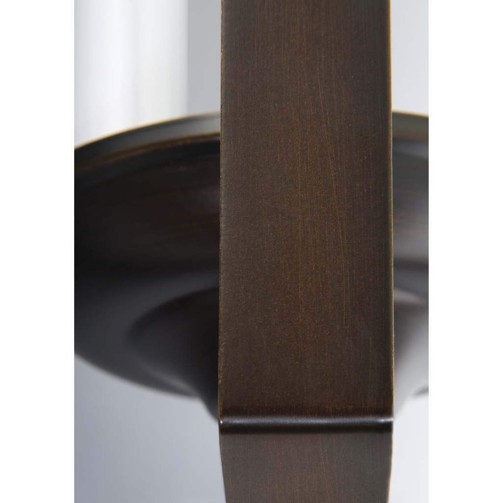 Two-Light Antique Bronze Bath Light