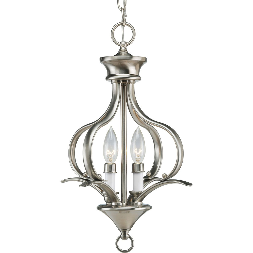 Product image for Progress P3806-09 Trinity Collection Two-Light Foyer Pendant