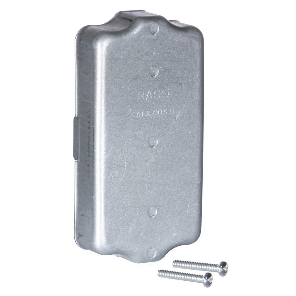 Product image for RACO 701AJT 1-GANG PROTECTOR PLATE