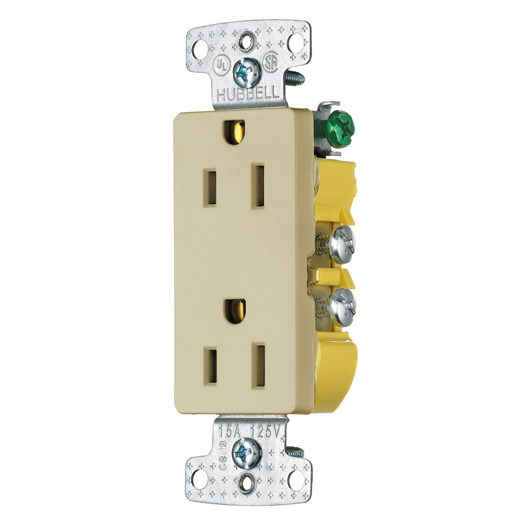 Mayer-DDS-tradeSELECT® Straight Blade Decorator Duplex Receptacle 15A-1