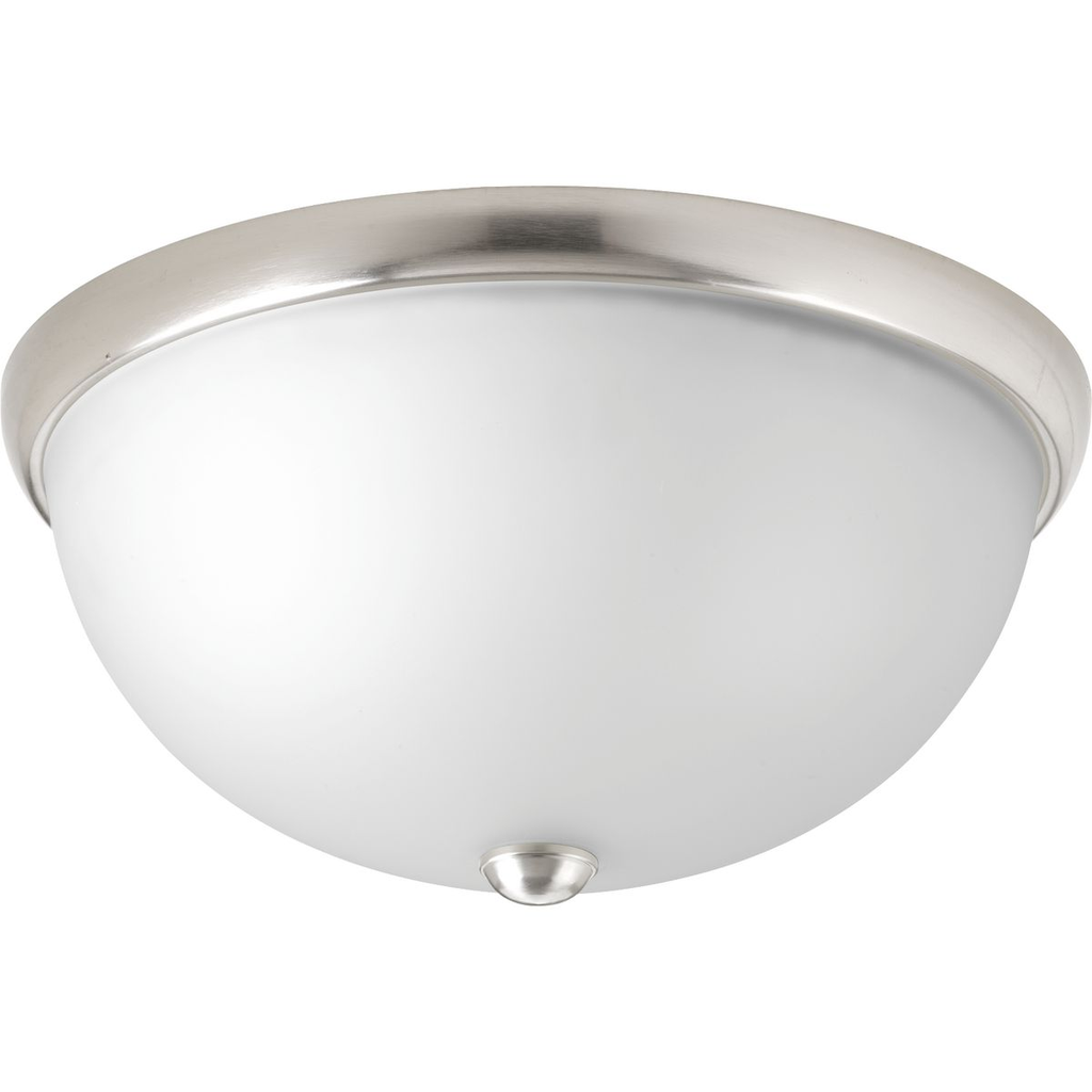 Product image for Progress P350044-009 Two-Light 14" Glass Dome Flush Mount