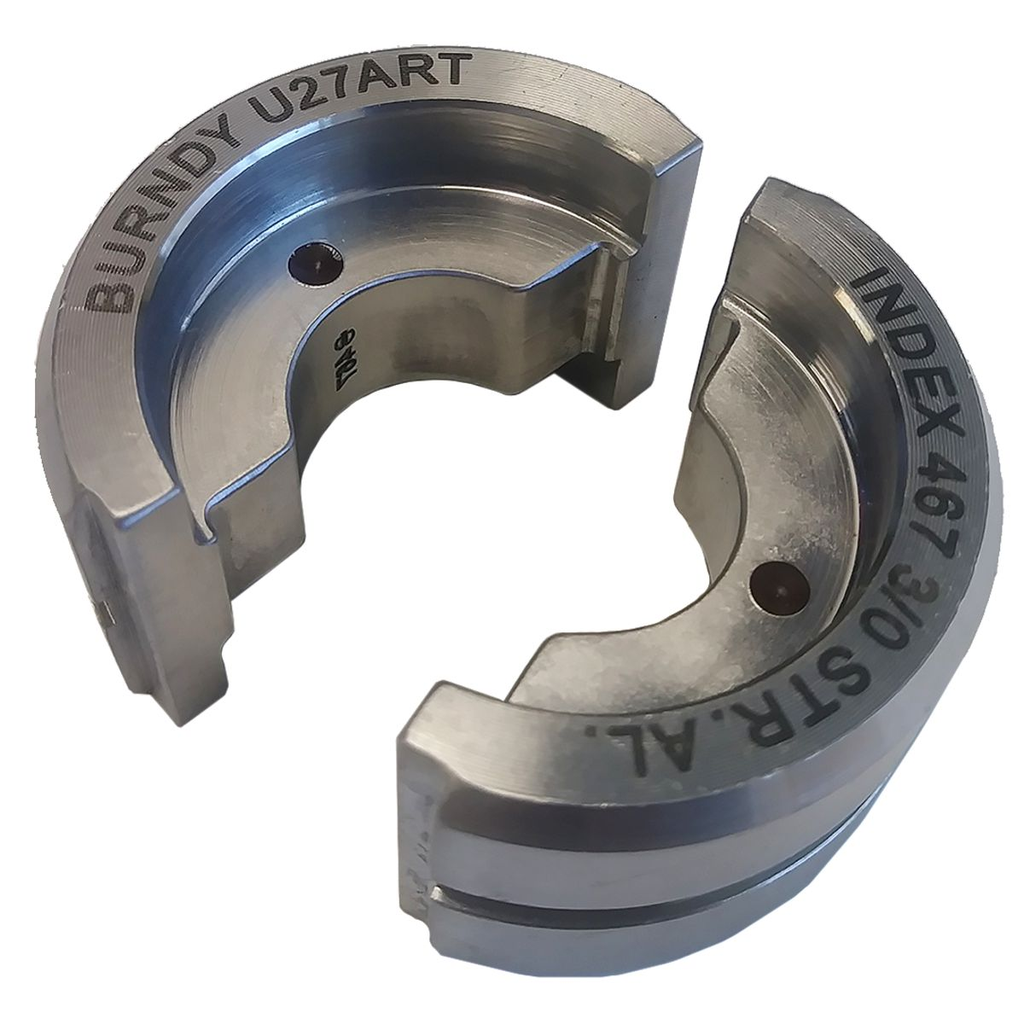 Product image for Burndy U27ART Stainless Steel U Die, Ruby, Index 467