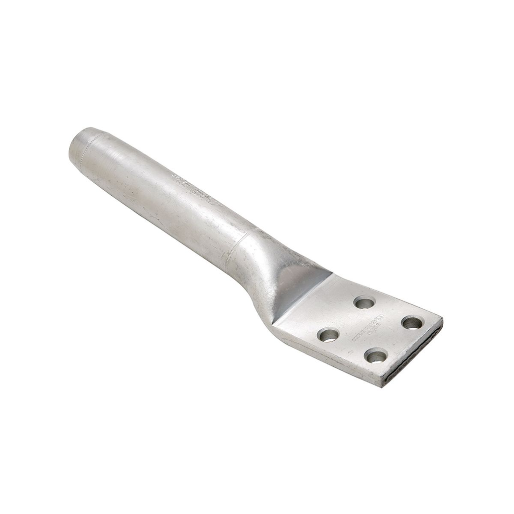 Product image for Burndy YNA56RT Compression Terminal , 1510-1590 kcmil ACSR 1700-1800 kcmil ALUM 1650 kcmil ACAR 42-19 STR, 4 Pad holes, 12-3/4 in Length