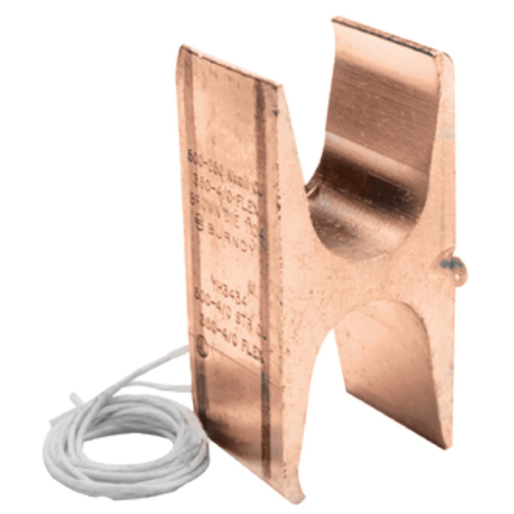 Product image for Burndy YH2929 Copper Compression H Tap, Tin Plated, Accommoding the following wire sizes - Run (Main): 250 kcmil-2 AWG Class B,C, 4/0 AWG-2 AWG Class I, DLO; Tap 1: 250 kcmil-2 AWG Class B,C, 4/0 AWG-2 AWG Class I, DLO See sale drawing for metric wire size accommodates