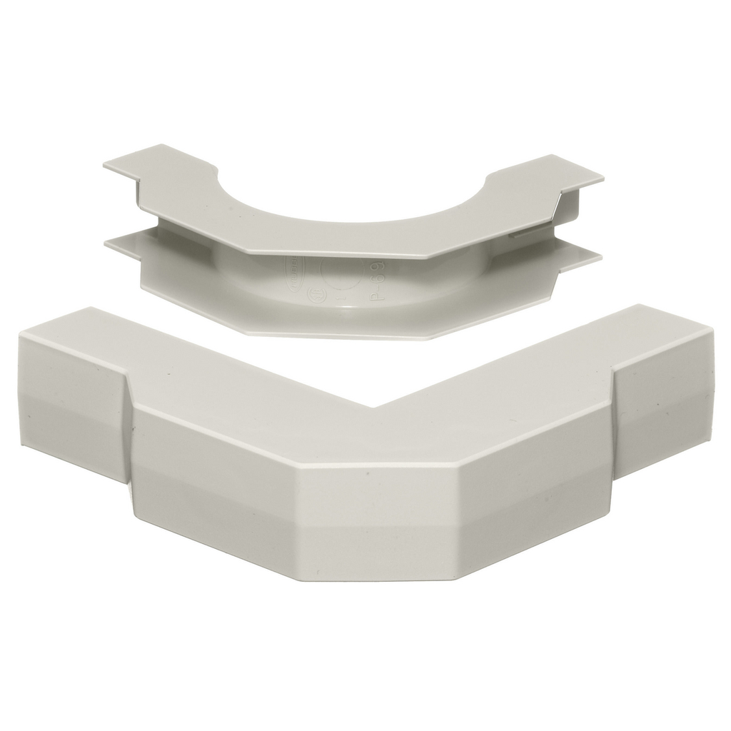 Product image for Hubbell PP1EEBC PREM-TRAK, BS+CVR, EXT ELBOW