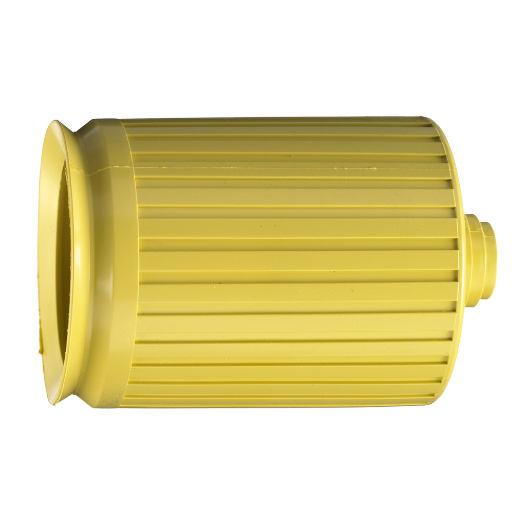 Product image for Hubbell HBL60CM31V Yellow Straight Blade Weatherproof Boot