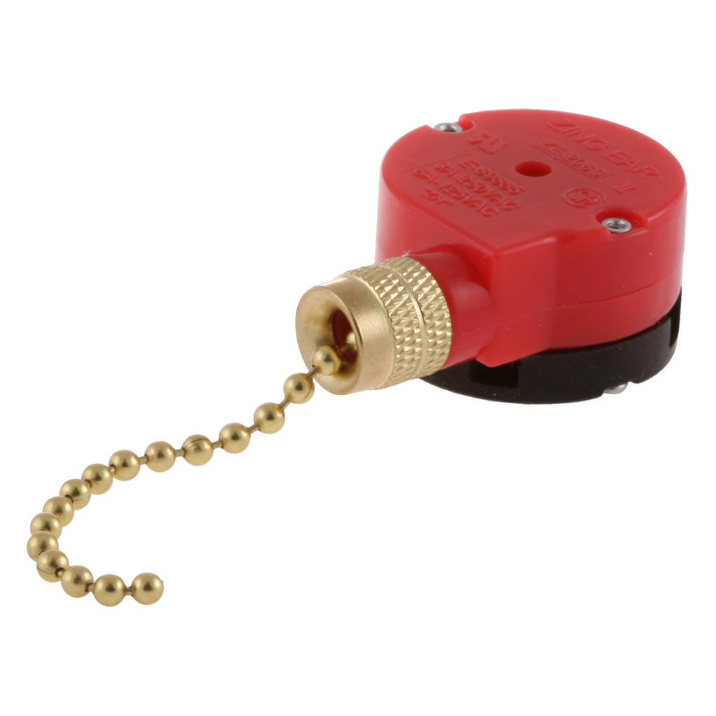 Product image for HWDK RL122 PULL CHAIN 6A 125V L1/L2