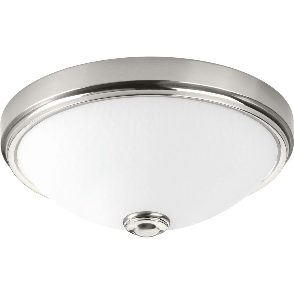 Progress P350005-009-30 One-Light 11" LED Linen Glass Flush Mount Product image for Progress P350005-009-30 One-Light 11" LED Linen Glass Flush Mount