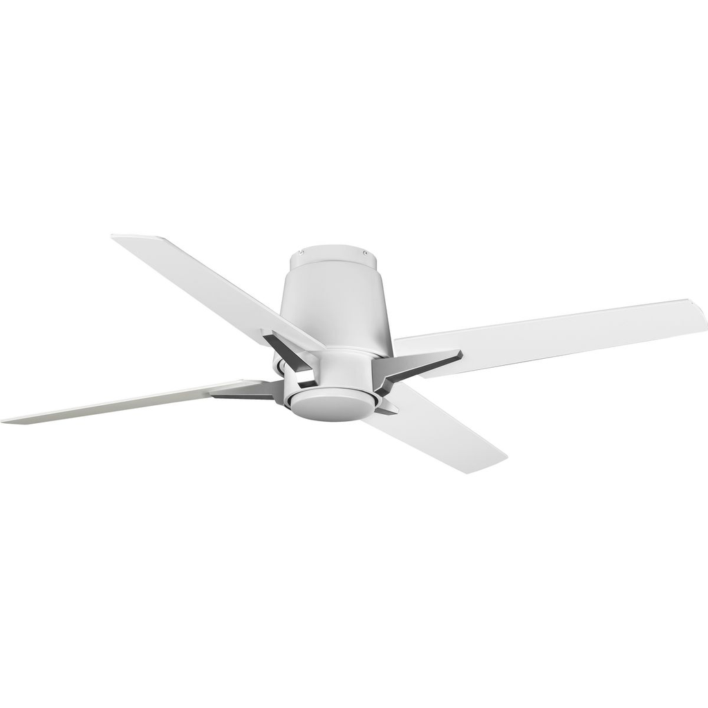 Product image for Progress P250028-028 Lindale Collection 52" Four-Blade Satin White Ceiling Fan