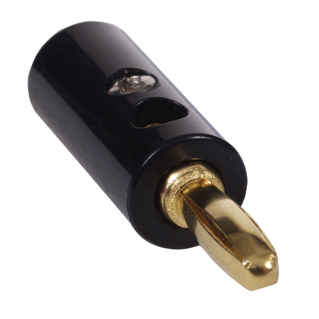 Product image for HPW SPPBK10 SNAP-FIT, BANANA PLUG,B