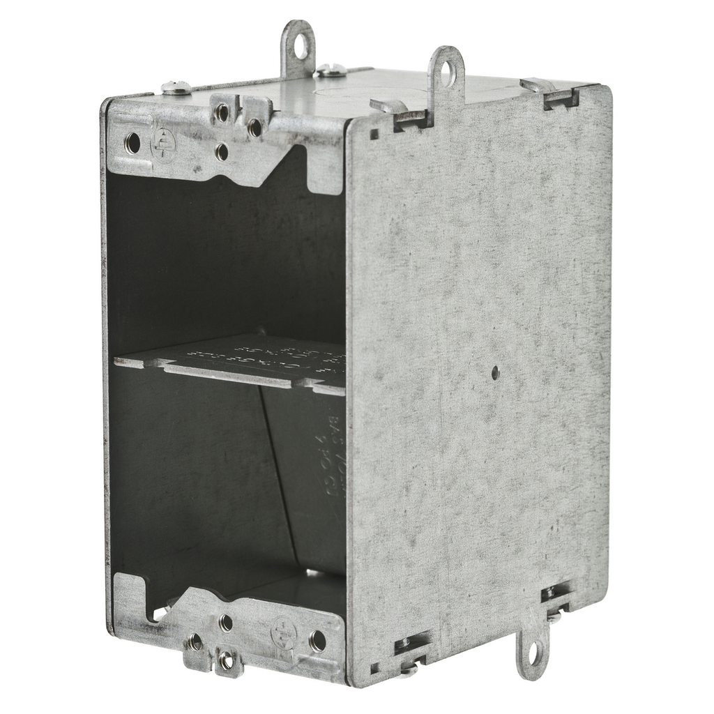 Product image for Hubbell RJ600 JLOAD BOX, DEEP, NM CLAMP