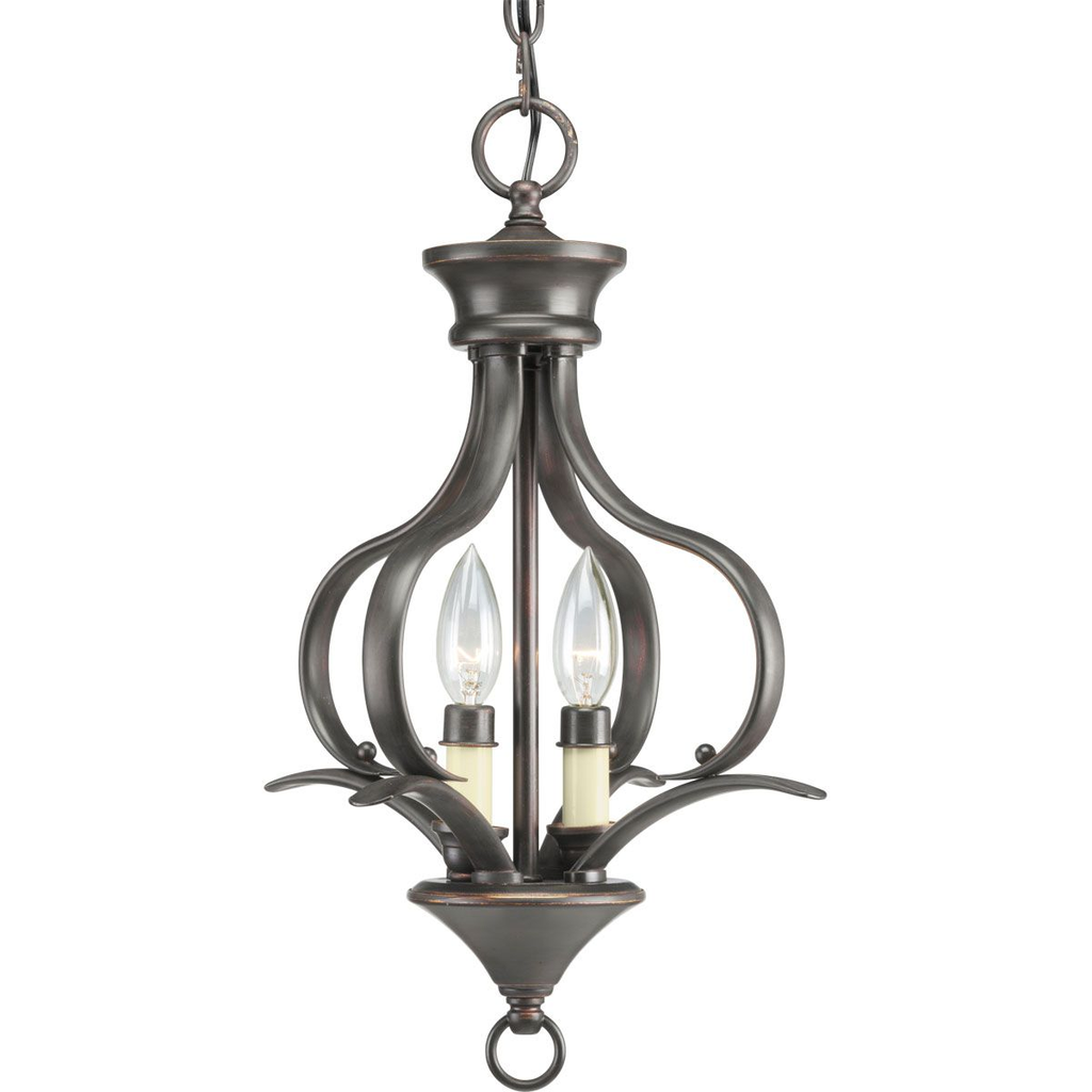 Product image for Progress P3806-20 Trinity Collection Two-Light Foyer Pendant