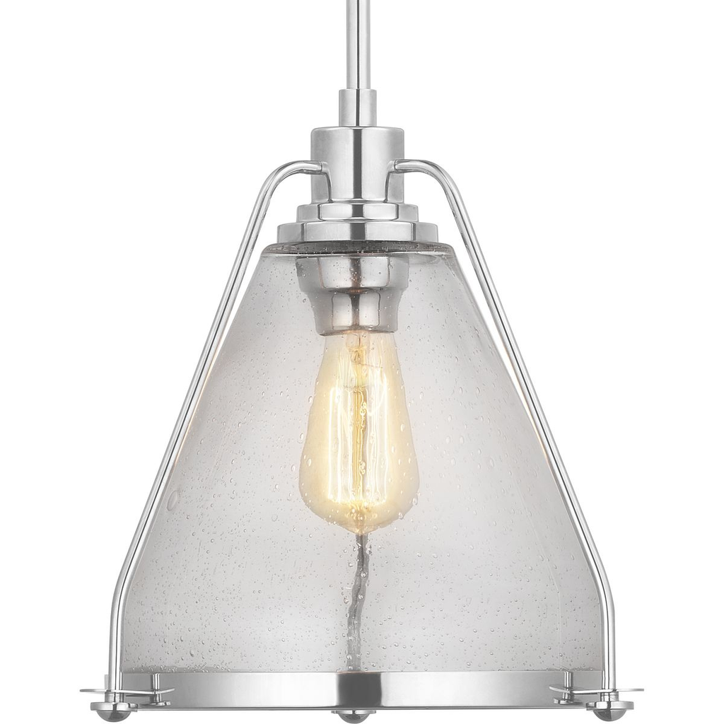 Product image for Progress P500135-104 Range Collection One-Light Pendant