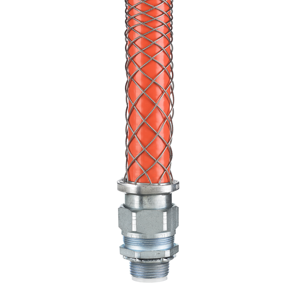 Product image for Hubbell H125CNK 1-1/4 Inch Straight Male Type A Connector Liquidtight Conduit