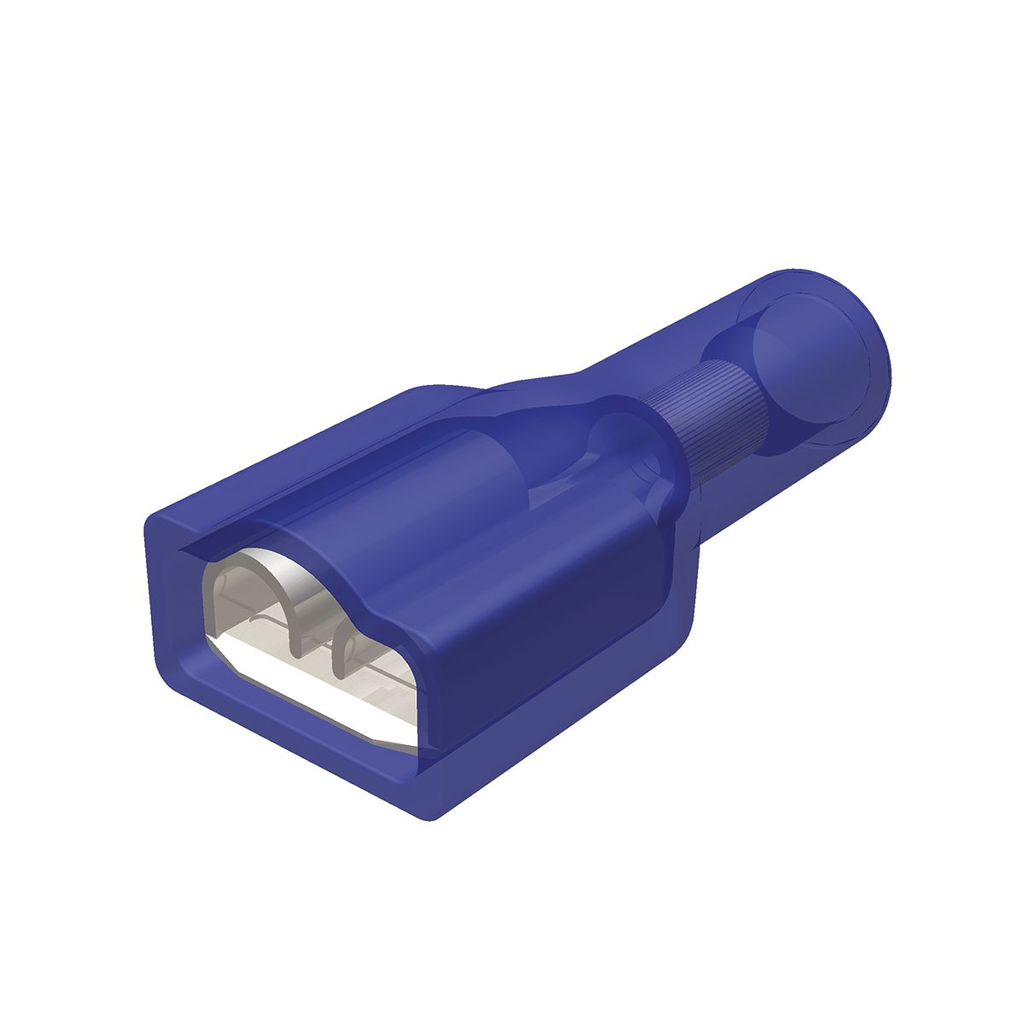 Product image for Burndy QN14FF250D Nylon Female Quick Disconnect For 16 - 14 AWG (25 x 03)