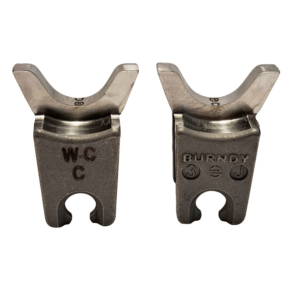 Product image for Burndy WC Stainless Steel 'W' Die Set, Index C
