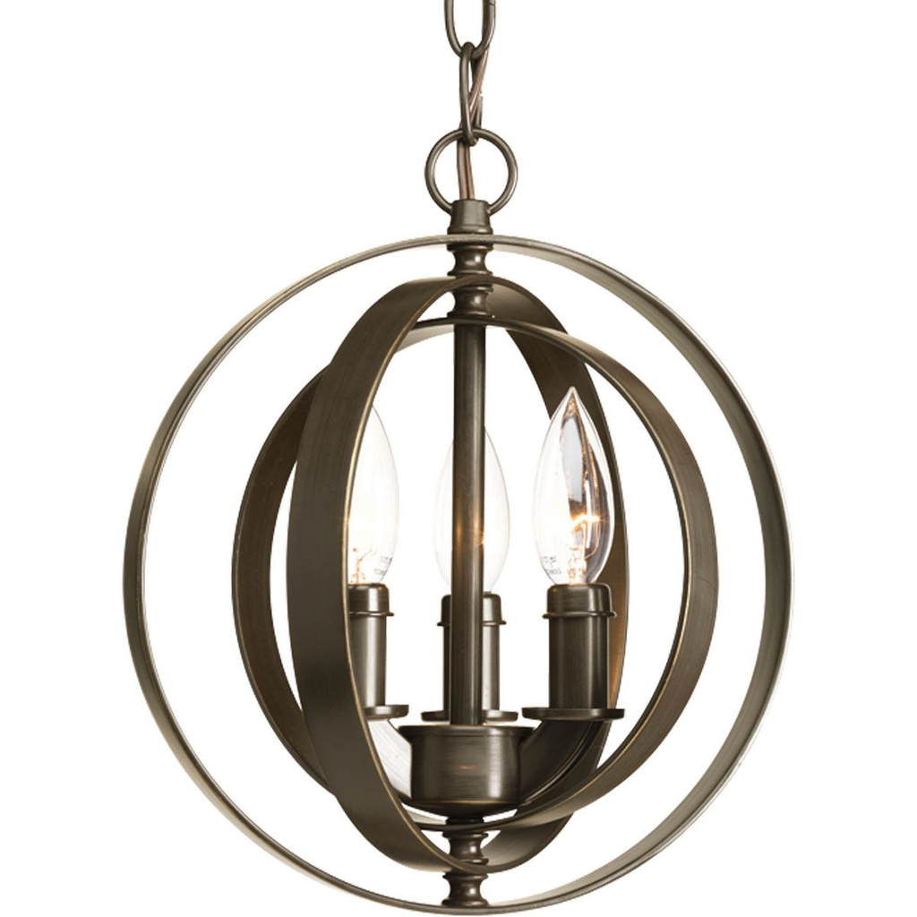 Product image for Progress P5142-20 Equinox Collection Three-Light Sphere Pendant