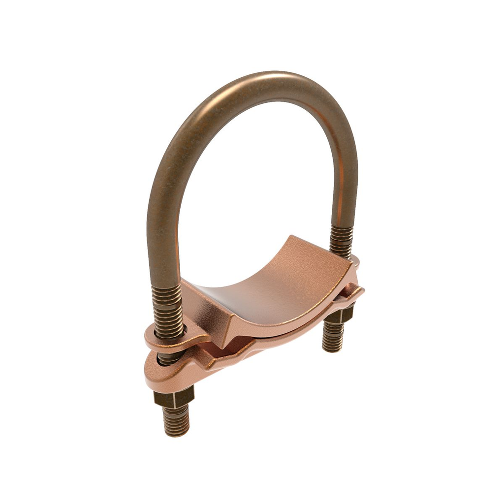 Product image for Burndy GD1929 Mechanical Grounding Connector, 2 Parallel Cables to Rod or Pipe, 2/0 AWG (Sol) - 250 kcmil, 2-1/2" to 2-7/8" Rod, 2-1/2" Pipe