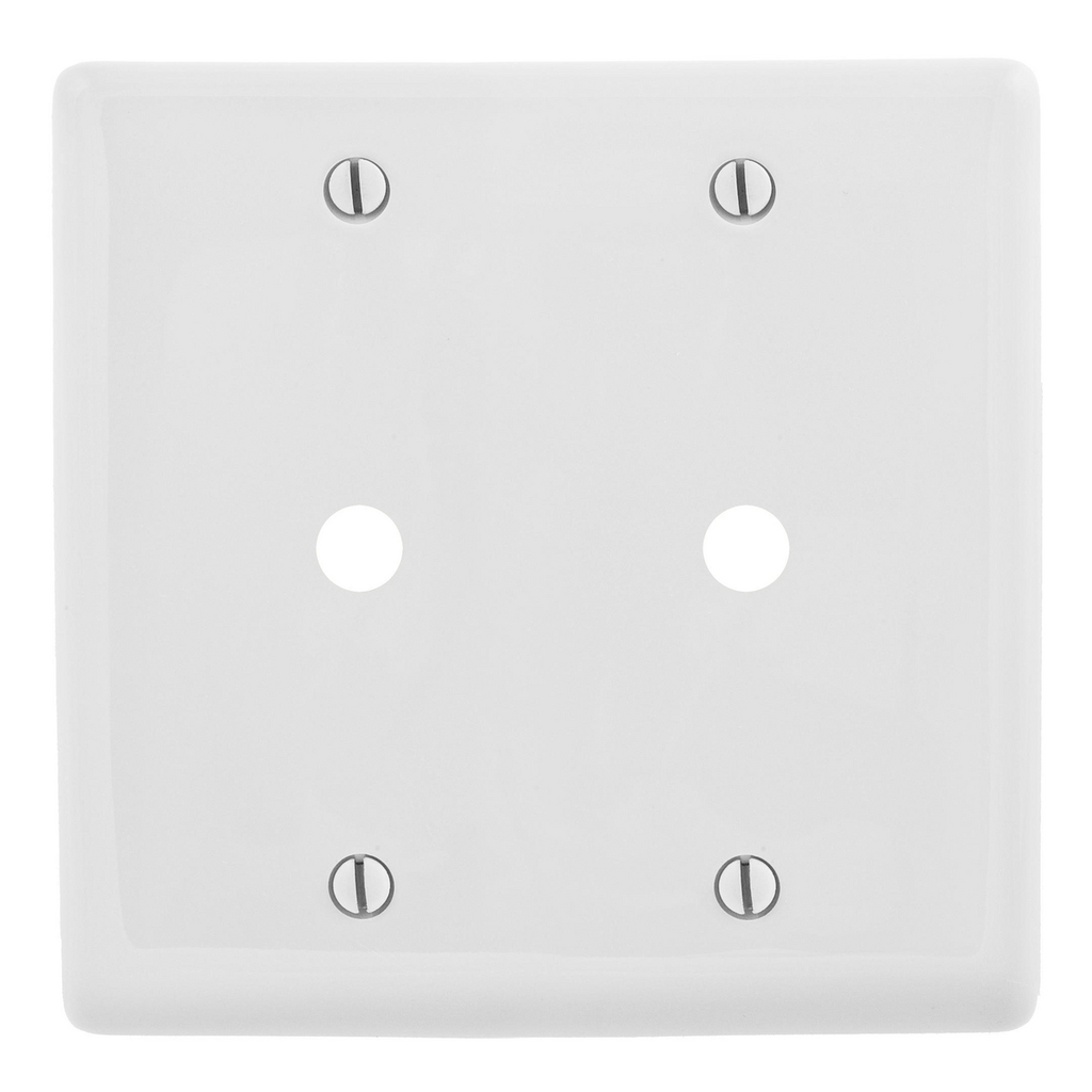 Product image for HWDK NP21W WALLPLATE, 2-G, 2) .406"