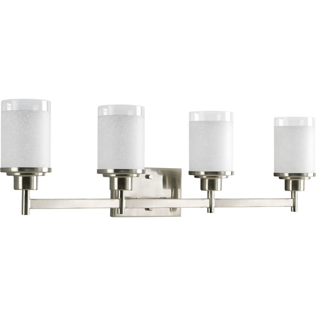 Product image for Progress P2998-09 Alexa Collection Four-Light Bath & Vanity