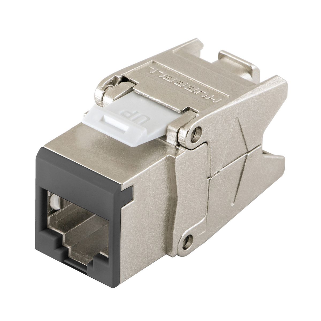 Product image for HPW HJS6ABK JACK,CAT6A,UNI,SHIELDED