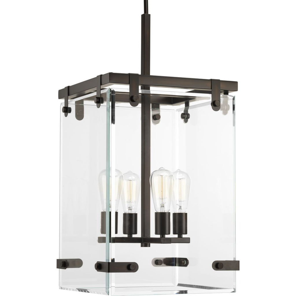 Product image for Progress P500095-020 Glayse Collection Four-Light Pendant
