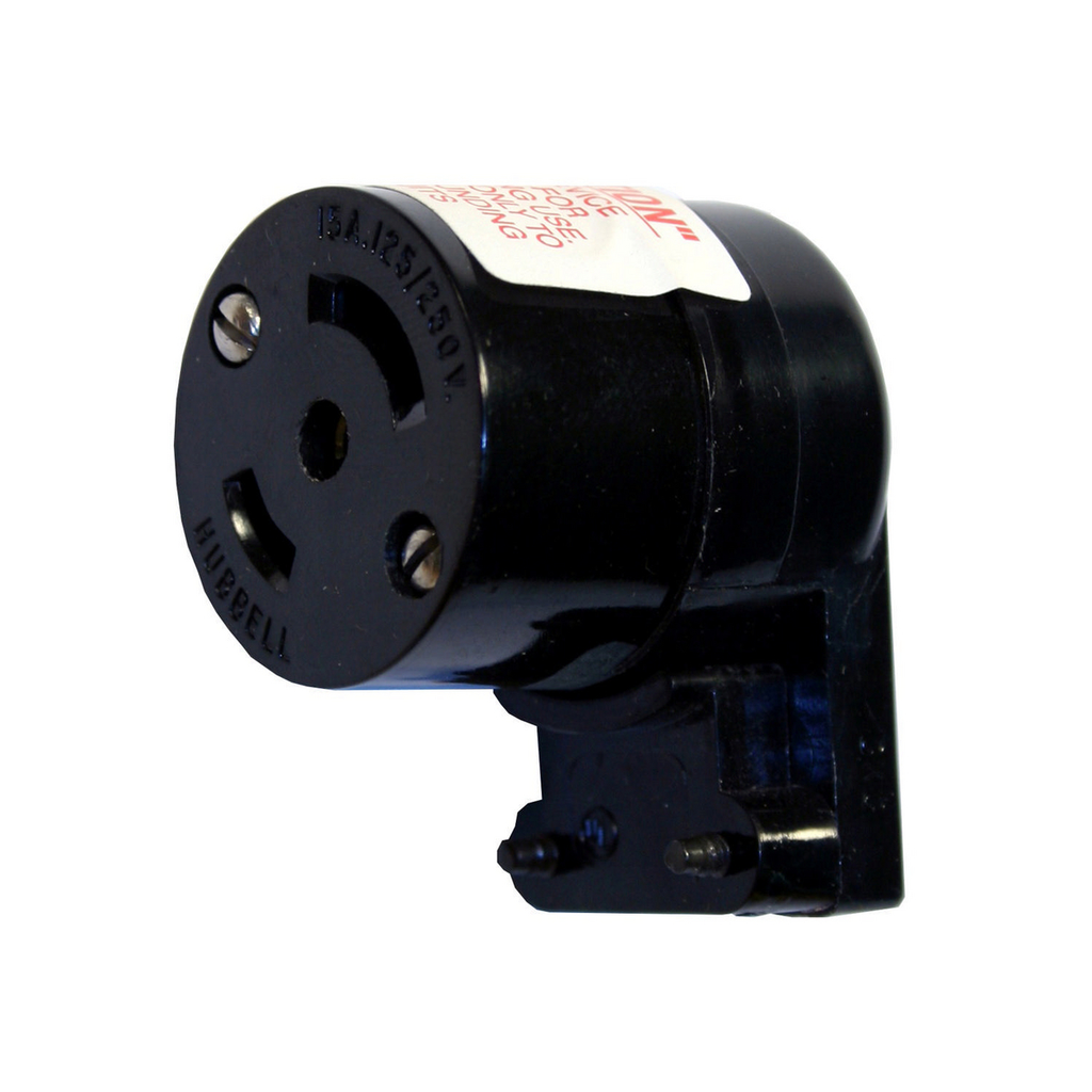 Product image for Hubbell HBL7433CONN, MIDGET Locking ANG, ML-3R