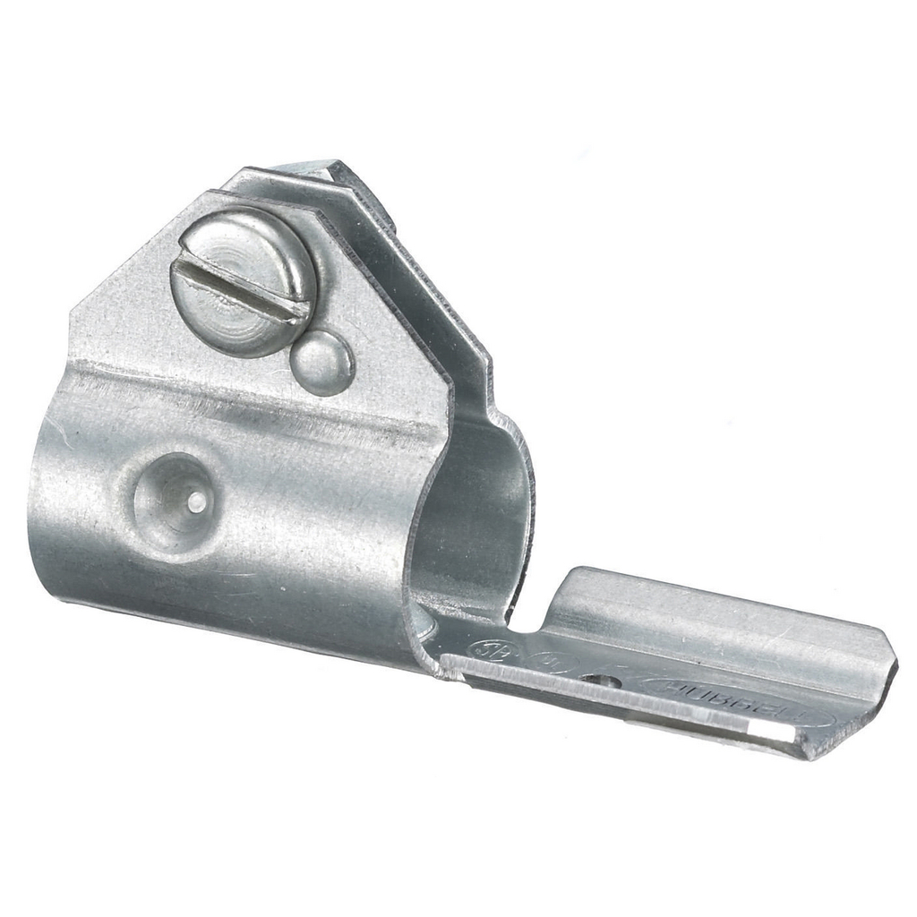 Product image for Hubbell Wiring Devices HBL5790B Steel Metal Raceway Armored Cable Connector