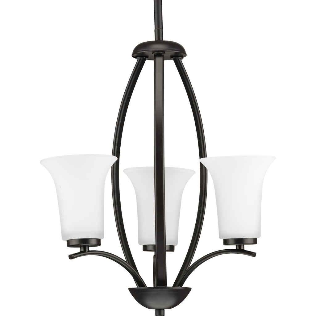 Product image for Progress P3587-20W Joy Collection Three-Light Hall & Foyer Chandelier