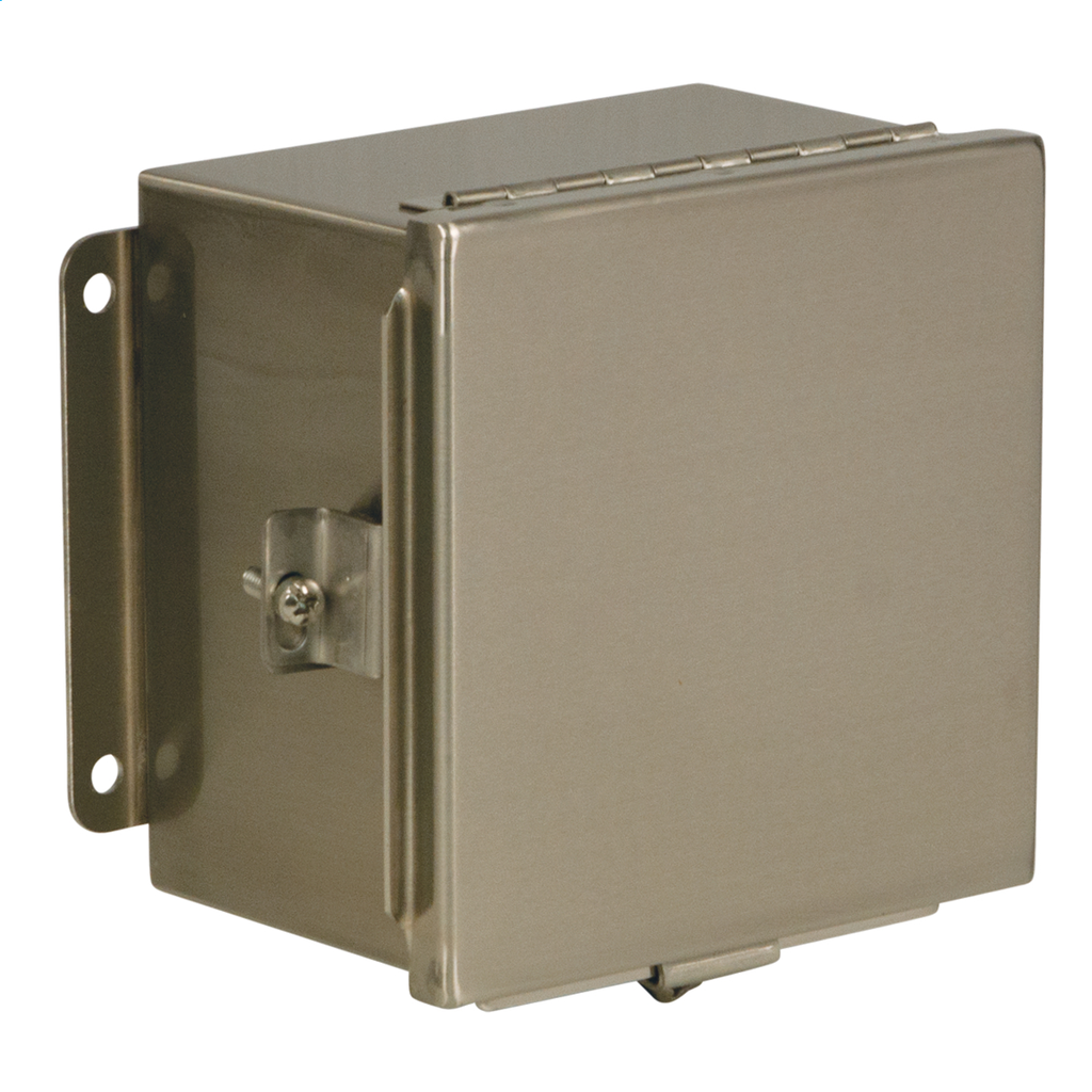 Henschel バック N4X JIC Continuous Hinge 6X4X4 304 Stainless Steel | HESCO