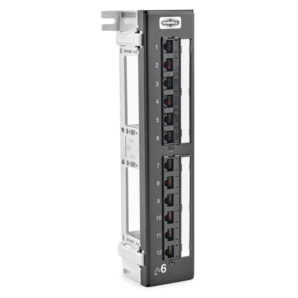 Mayer-DDS-Patch Panel Cat 6,12-Port, UniversalWiring-1