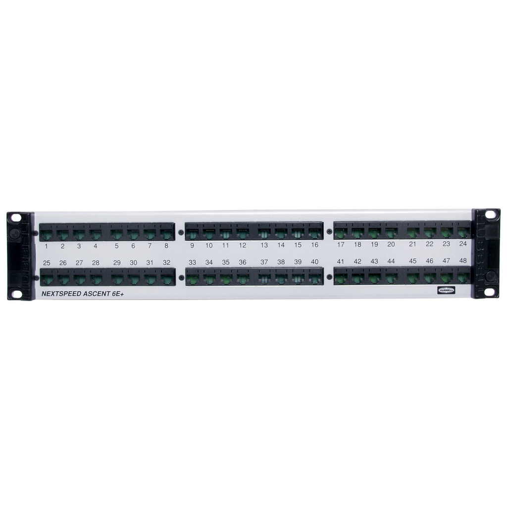 Product image for HCI HP648W P-PANEL, CAT6,48 PORT,UN