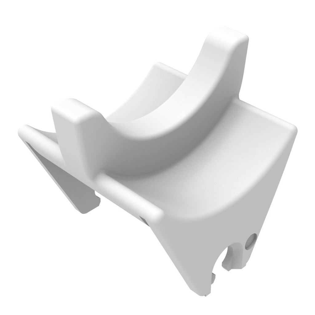 Product image for Burndy P44RT Non-Butting P Die, White, Index 27