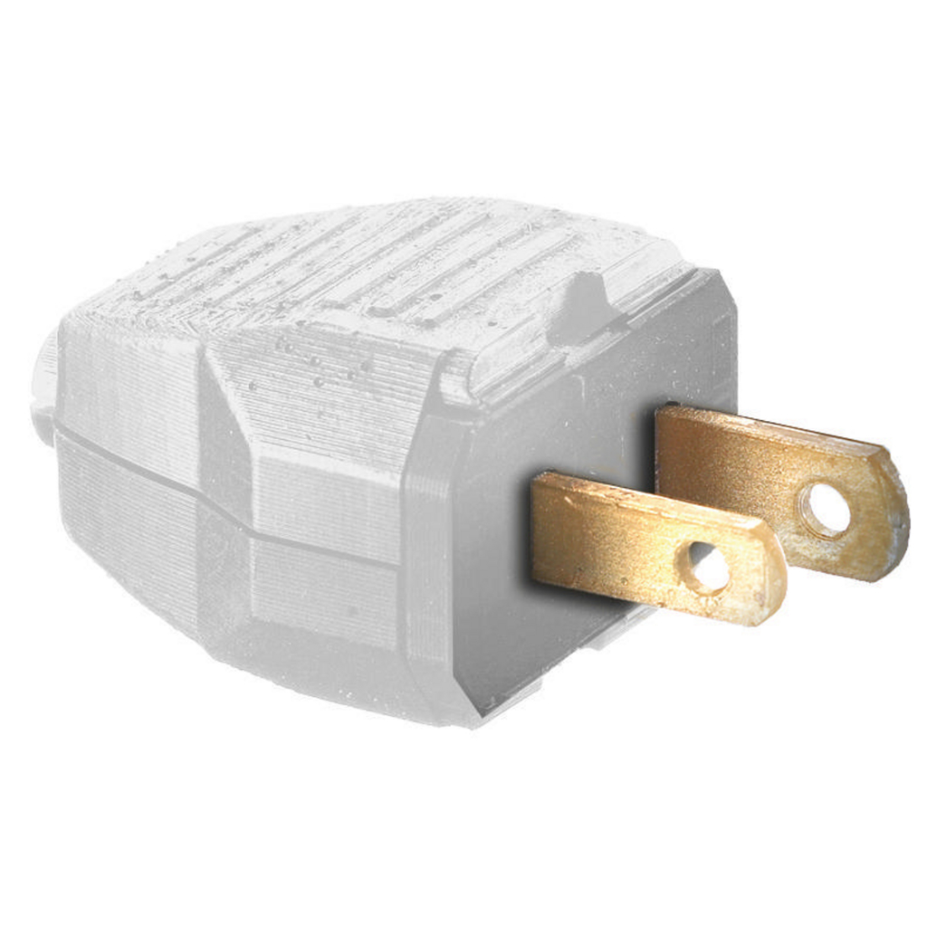 Product image for HCI RP123PW PLUG, 15A 125V, 2W, POL