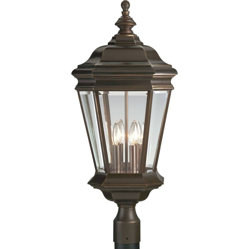 Product image for Progress P5474-108 Crawford Collection Four-Light Post Lantern