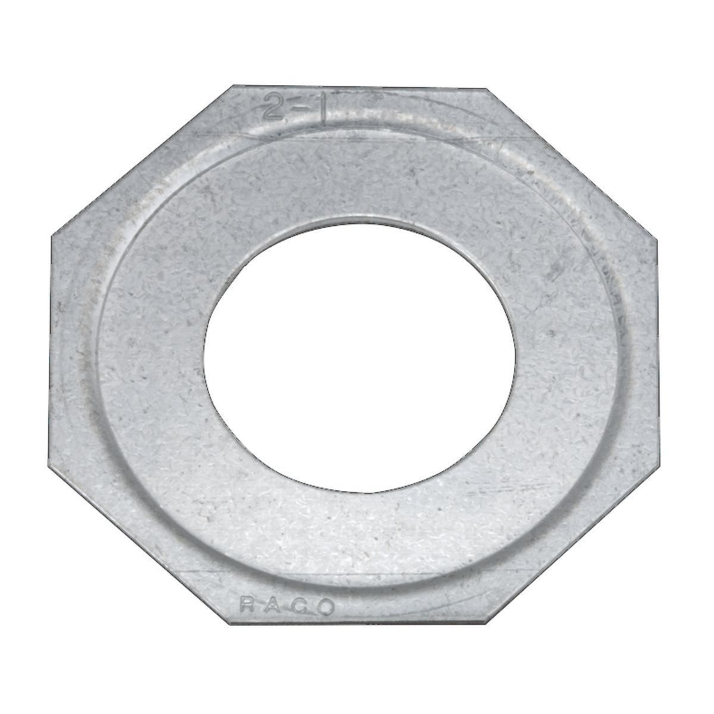 Product image for Raco 1386 3" to 2" Reducing Washer, Steel