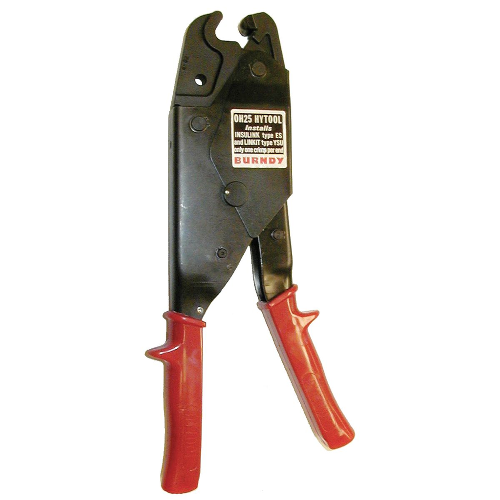 Product image for Burndy OH25 Full Cycle Ratchet Crimper, Dieless, Service Entrance