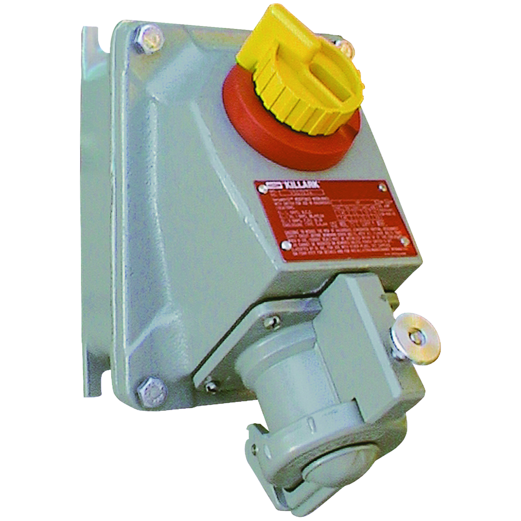 Product image for Killark VSQ3023 30A 2W3P VSQ Hazardous Interlocked Receptacle