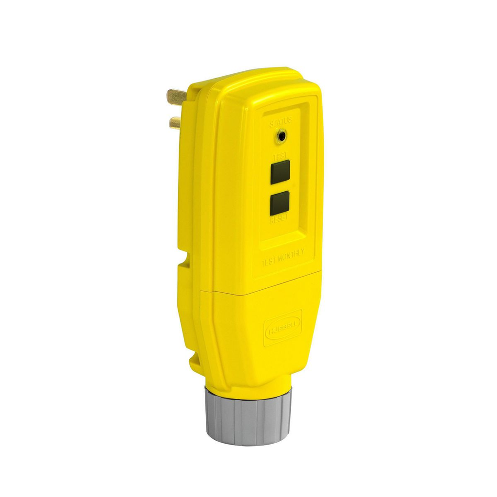 Product image for HWDK GFPST5266CY GFCI PLUG, IND, 15