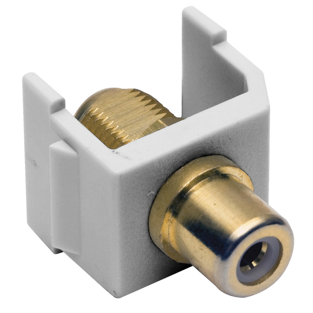 Product image for HPW SFRFGW SNAP-FIT, RCA TO F-COUPL