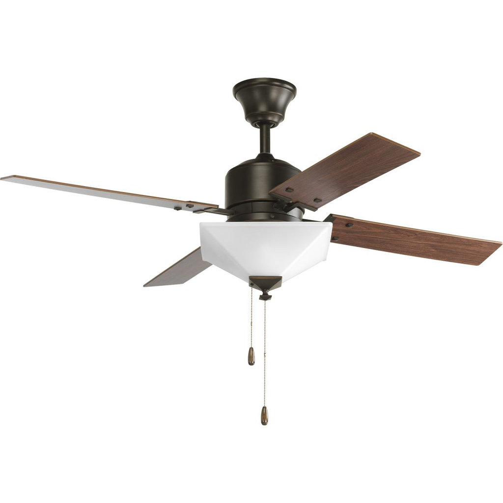 Clifton Heights 52" Antique Bronze 4-Blade ceiling fan
