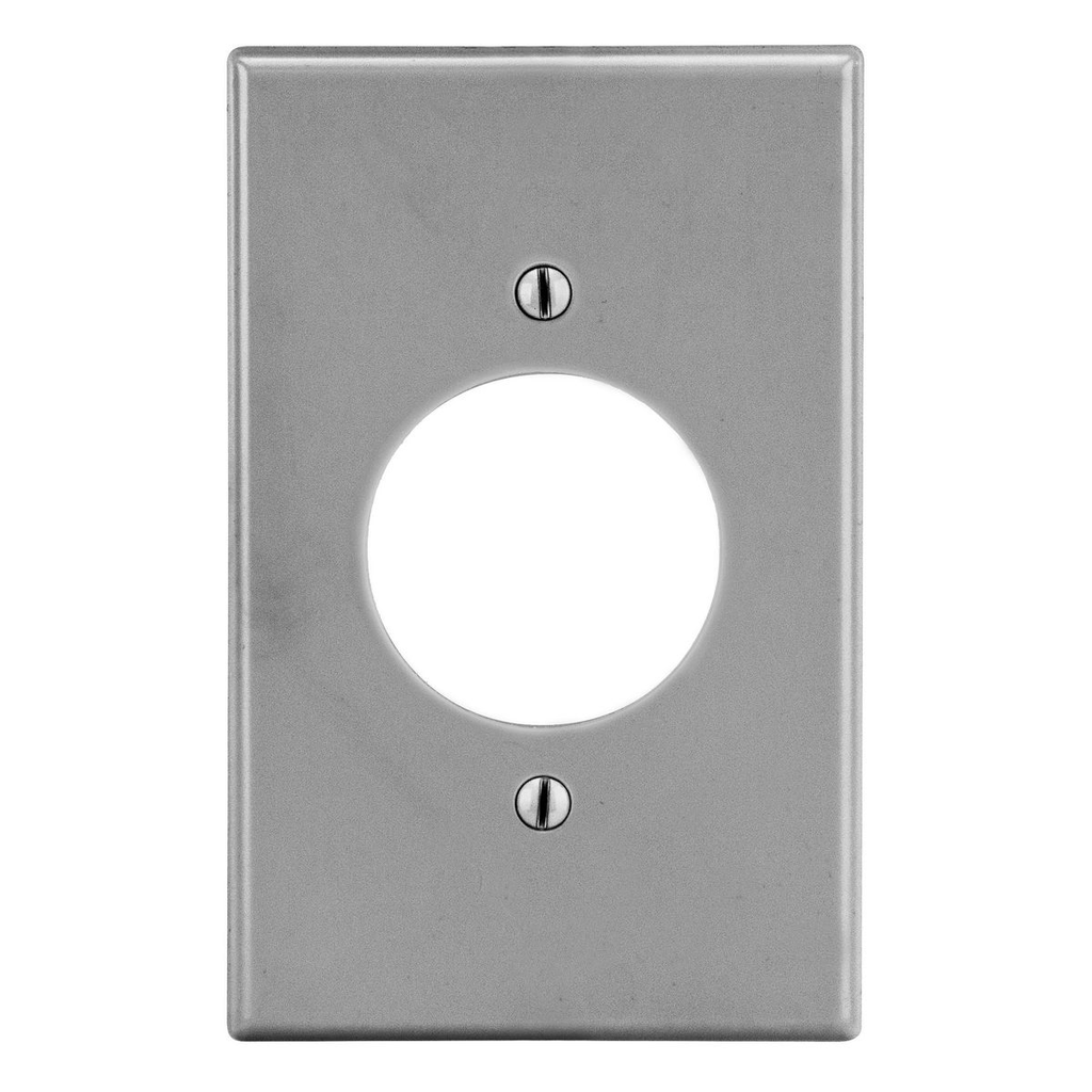 Product image for HWDK P720GY WALLPLATE, 1-G, 1.60" O