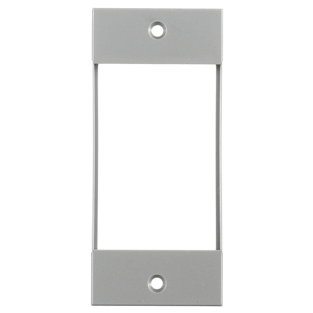 Product image for Hubbell HBLOR306SGYFACEPLATE, SCREW-MT, ORTRONICS, GY