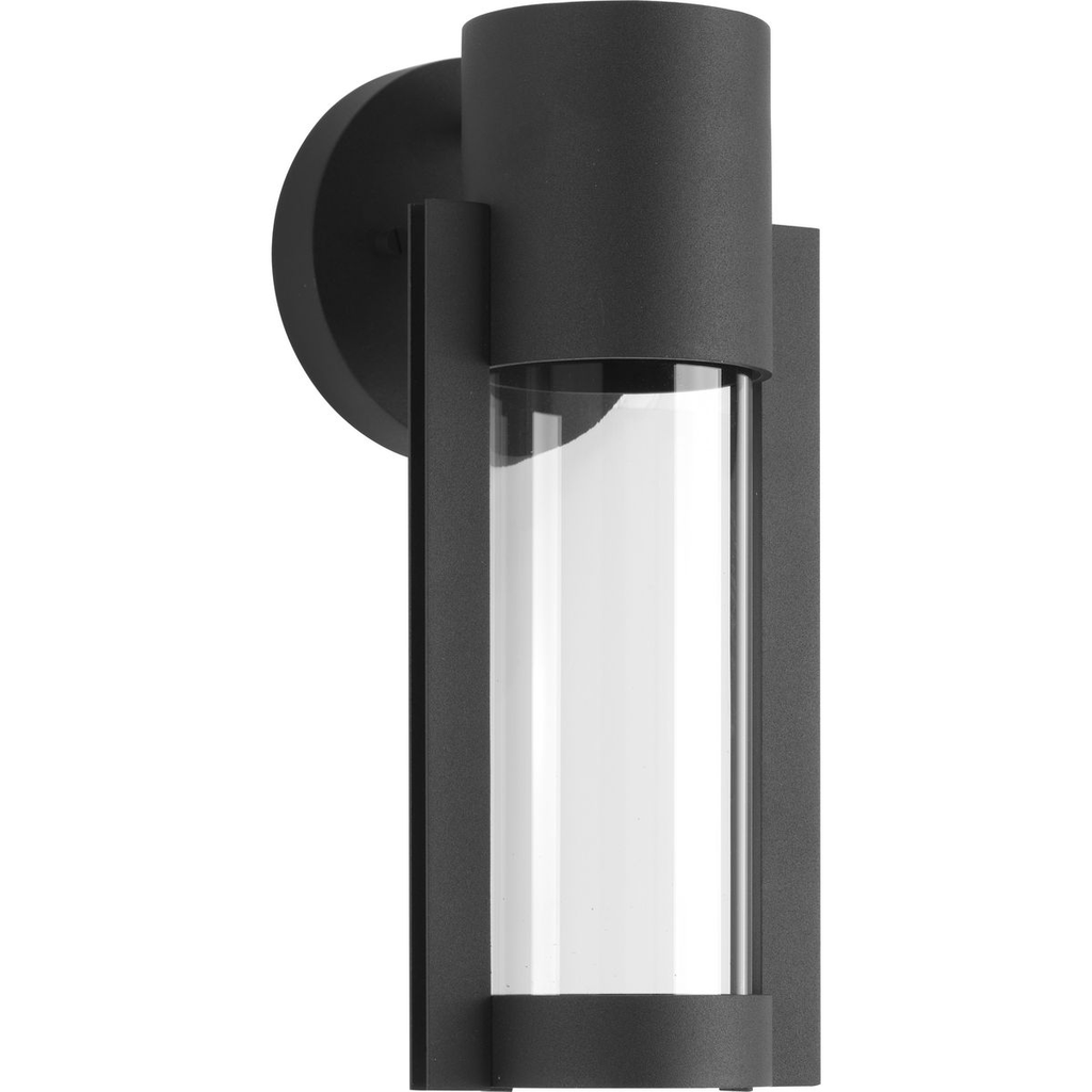 Product image for Progress P560051-031-30 Z-1030 Collection 5" One-Light LED Black Small Modern Wall Lantern