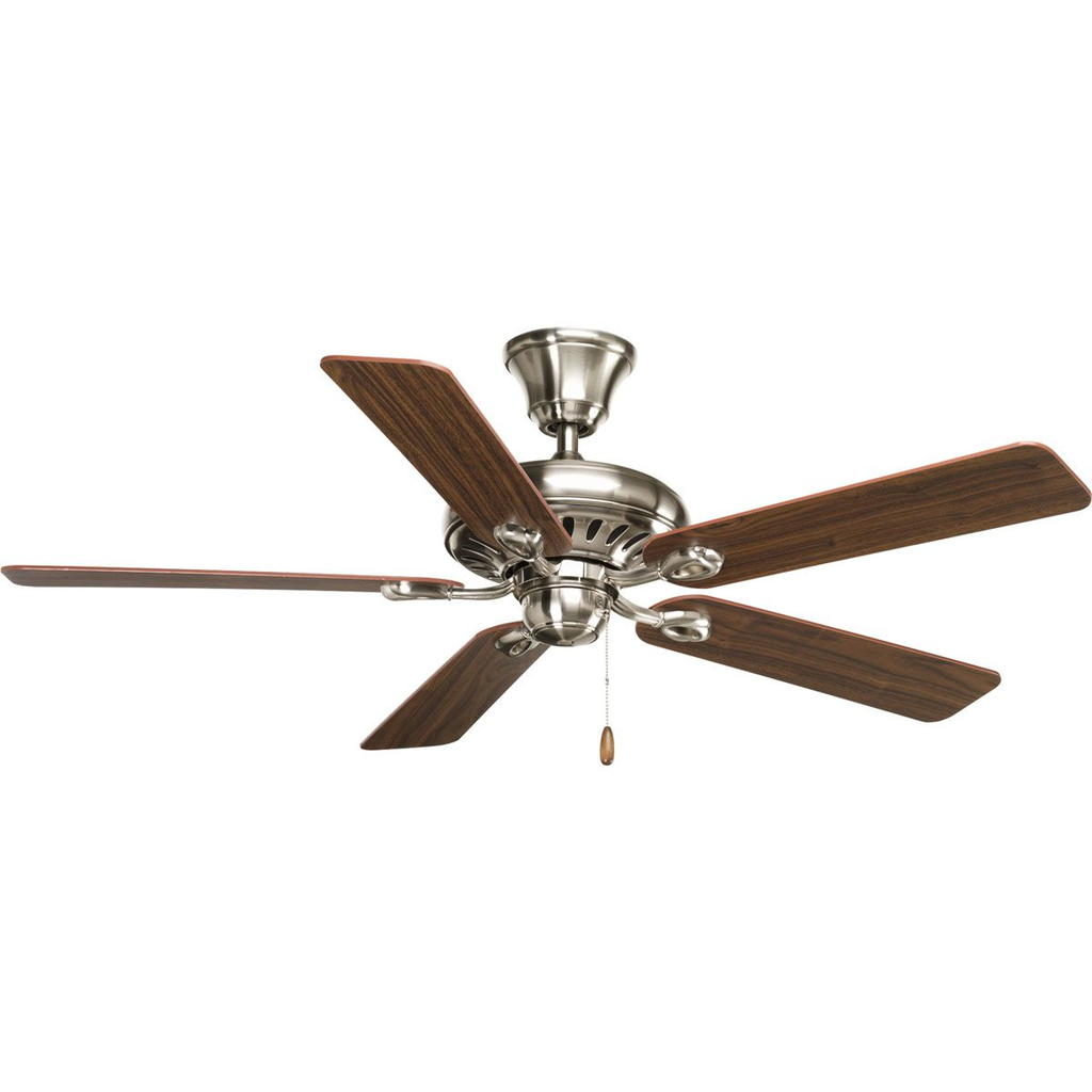 AirPro Signature 52" 5-Blade Brushed Nickel ceiling fan