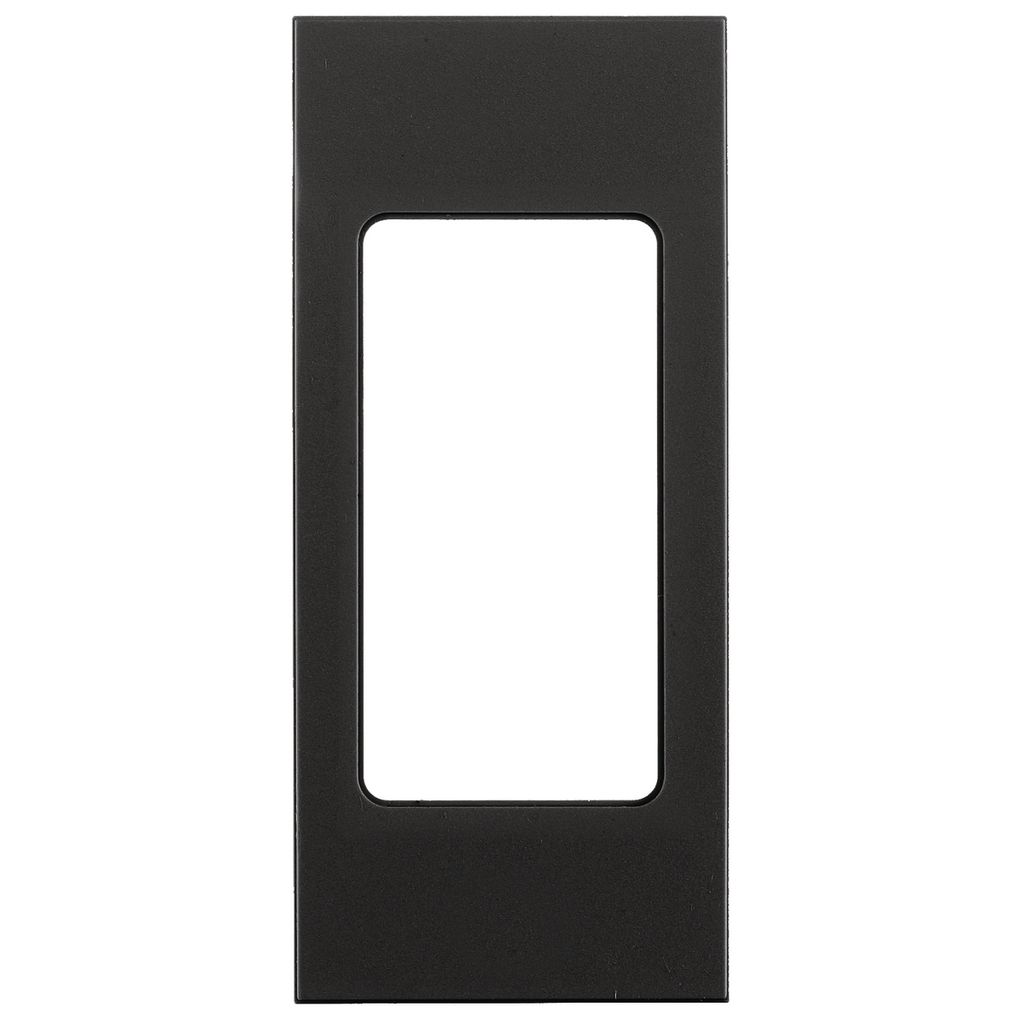 Product image for HWDK HBLDE301BK FACEPLATE, SNAP-IN,