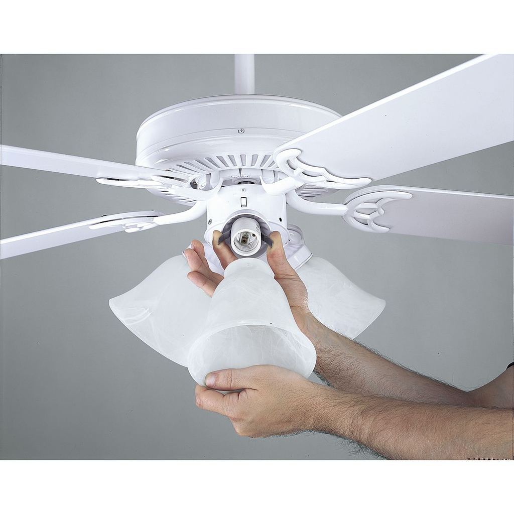 AirPro 52" 5-Blade ceiling fan in White