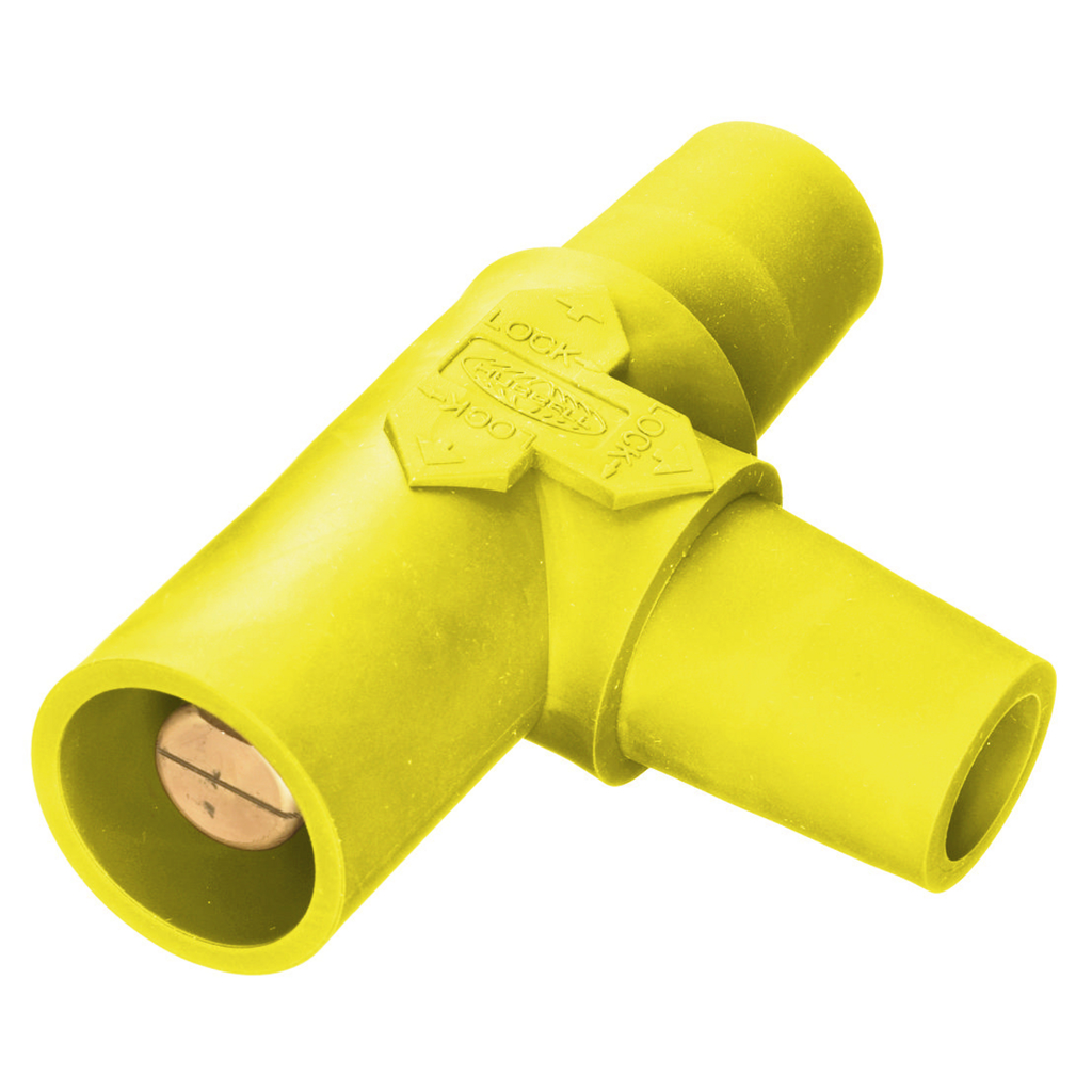 Product image for Hubbell HBLTY Single Pole, TAPPING T, FEM-FEM-MALE, YL