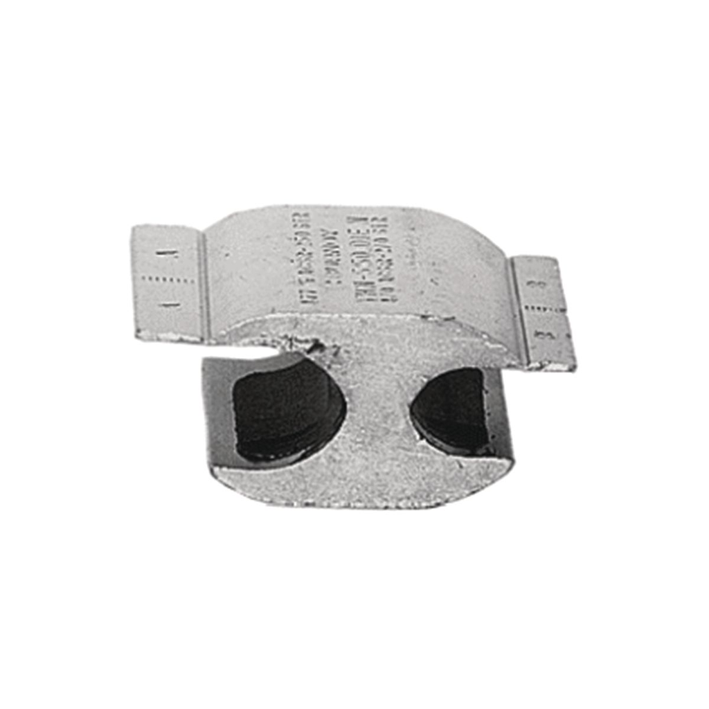 Product image for Burndy YHR750 Compression Line Tap for Copper, AL or ACSR and Compact Conductors,groove A(Run) ACSR:300 - 556 (18/1)