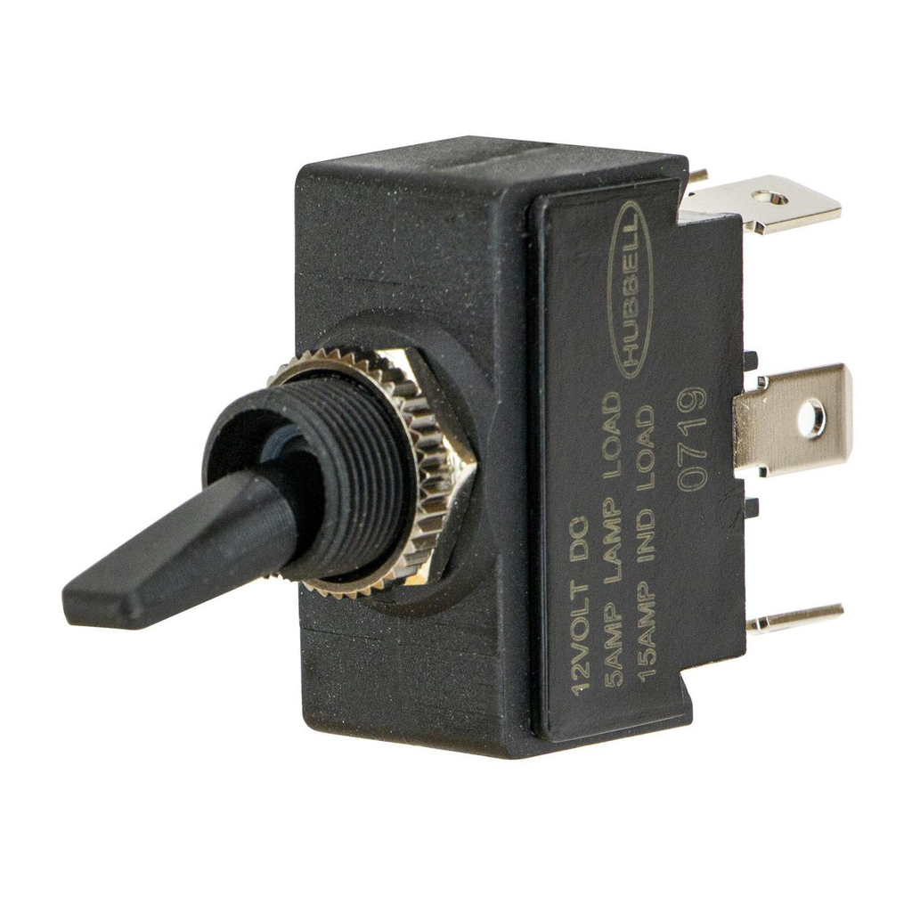 Product image for HWDK M223SP MARINE SWITCH, DPDT ON/